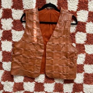 Vintage Leather Vest